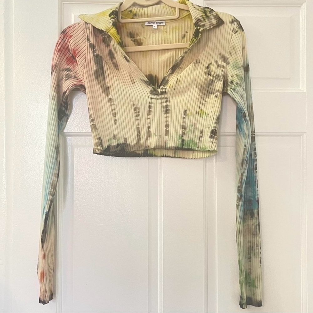 Cotton Citizen x Revolve Tie Dye Ibiza Crop Top